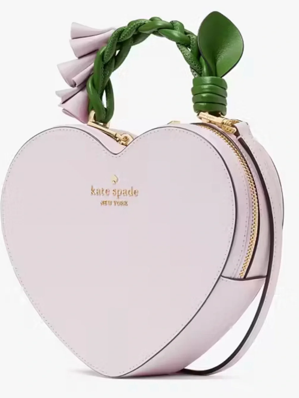 FACTORY SEALED! Kate Spade ♠️ Love Shack Flora Heart 💜 Pale Amethyst Crossbody - Picture 3 of 8